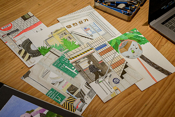 Hongje-dong Drawings